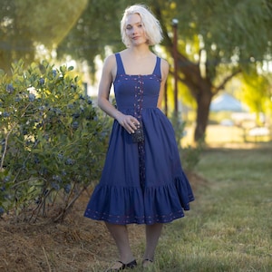 corset smock dress Rose Corset Smock Milkmaid Dress  Happy Vibes