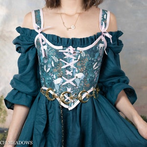 Teal Corset Bodice -  Australia