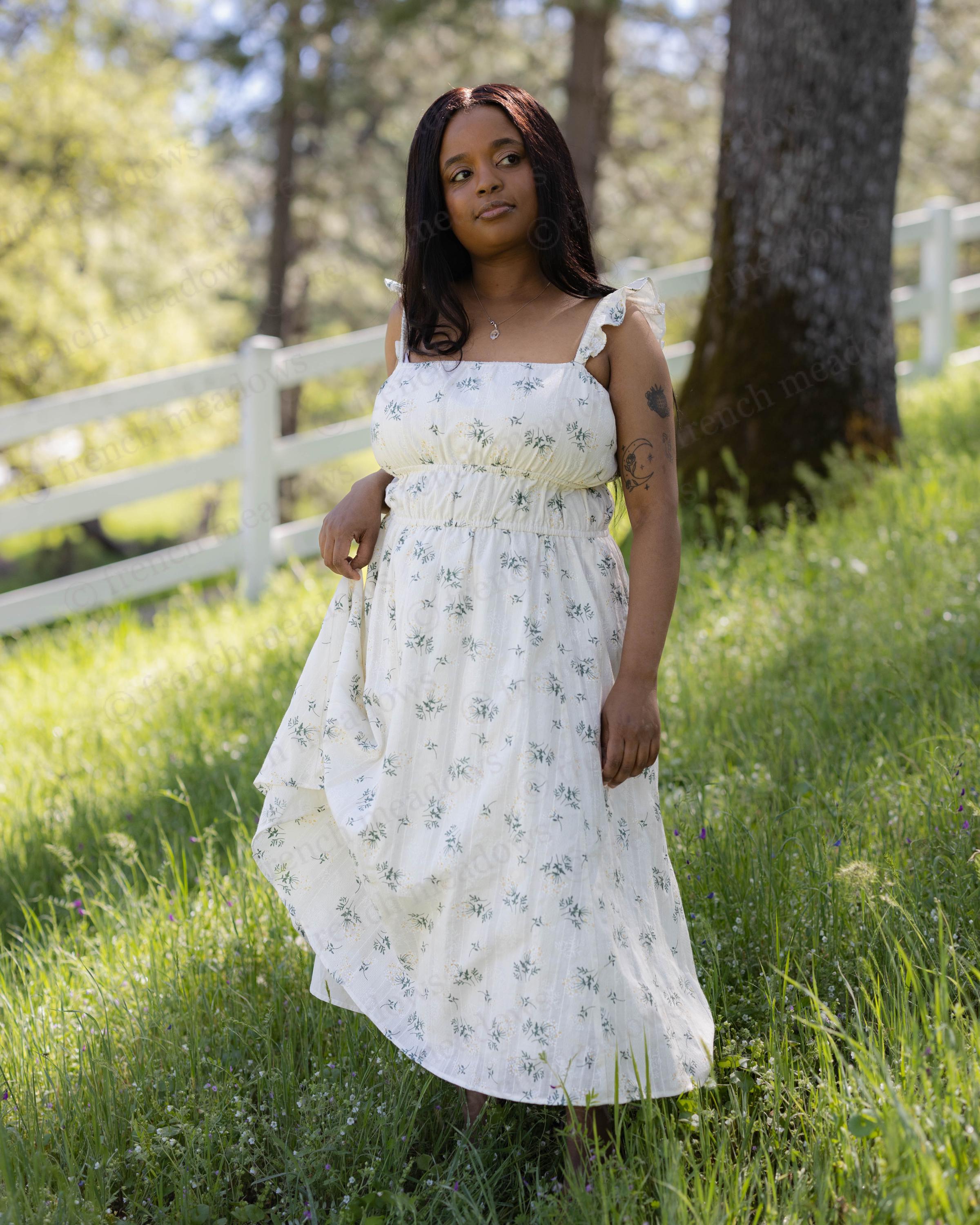 via midi dress Brown Via Midi Dress