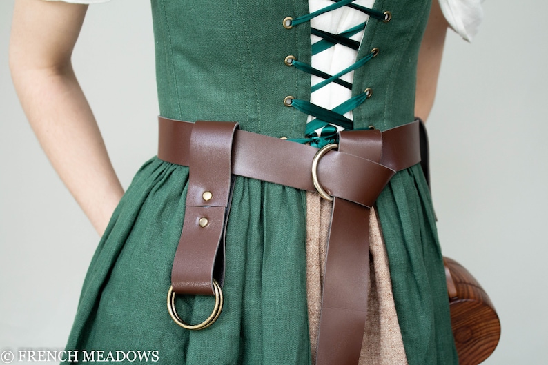 Skirt Hikes for Renaissance, Medieval, and Viking Belts for Renaissance Faire, LARP, Cosplay Costumes Vegan Leather Belt NOT Included image 9