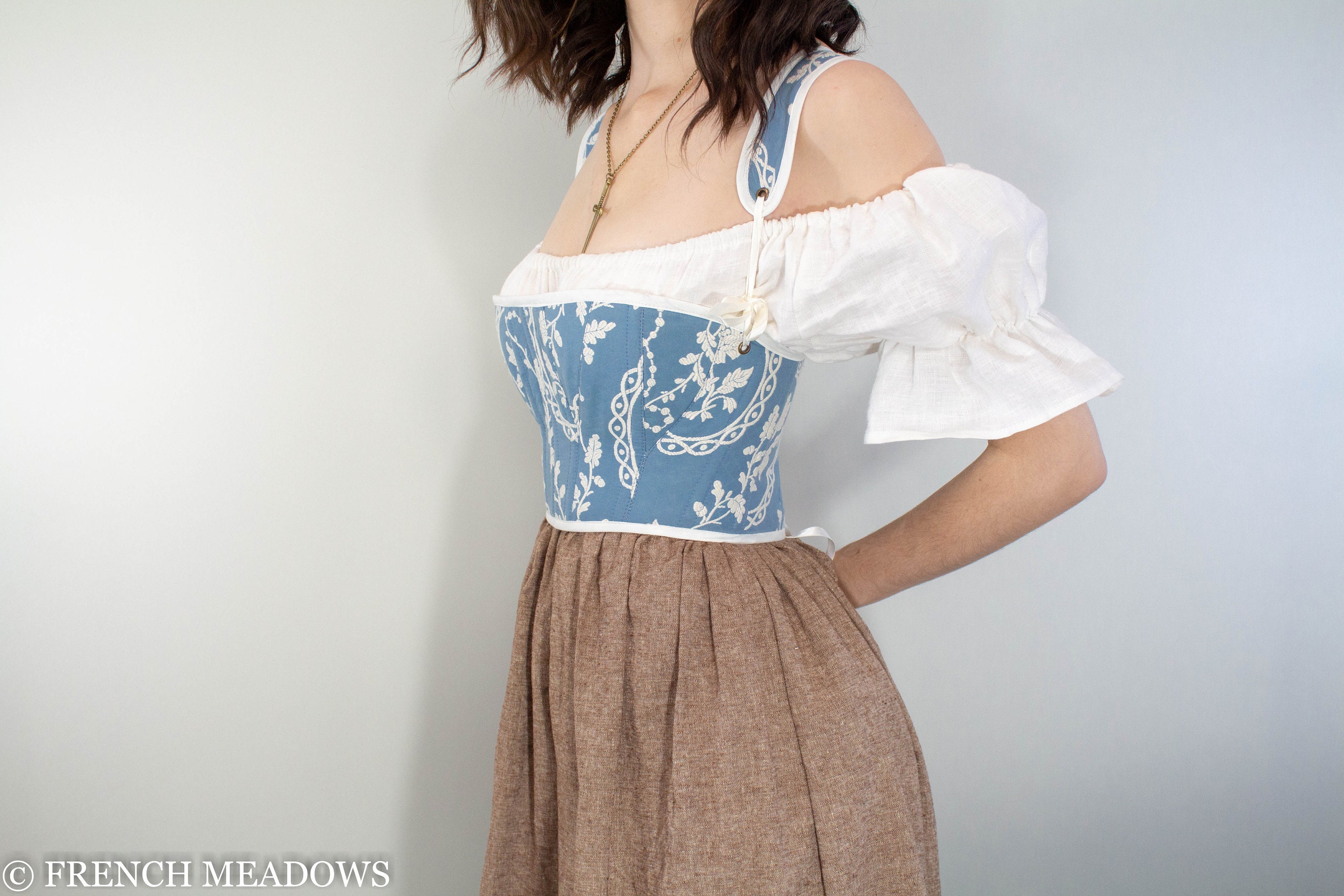 Платье Миди С Корсетным Лифом фото 6