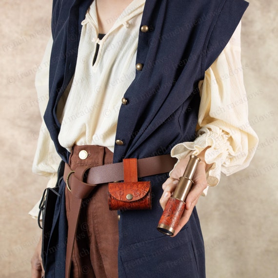 Mythrojan Riñonera con cordón para gafas de espía de pirata, ideal para