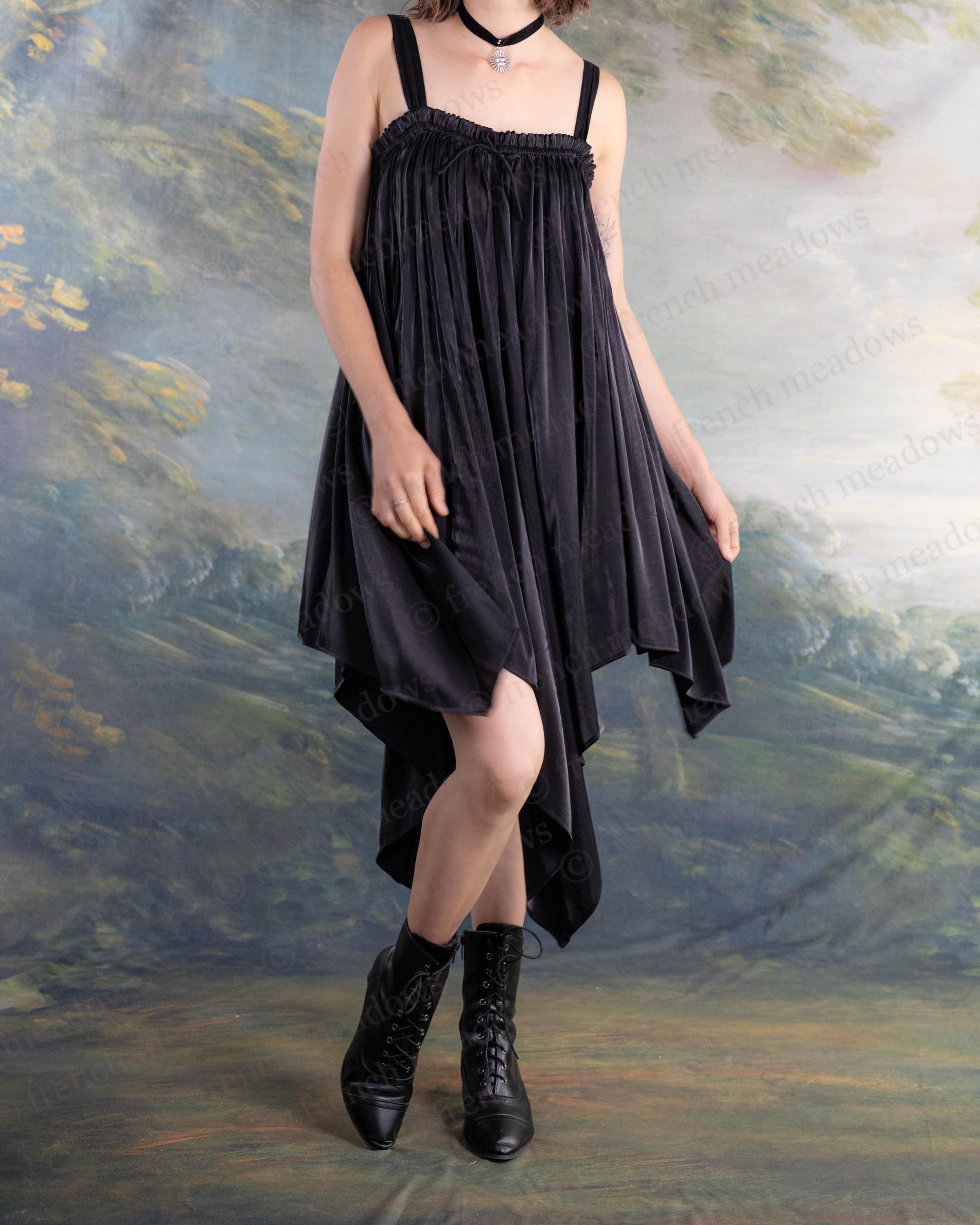 mite   fairydress ブラック Dark Fairy Sleeves Detachable Sleeves for Fantasy Gown, Corseted