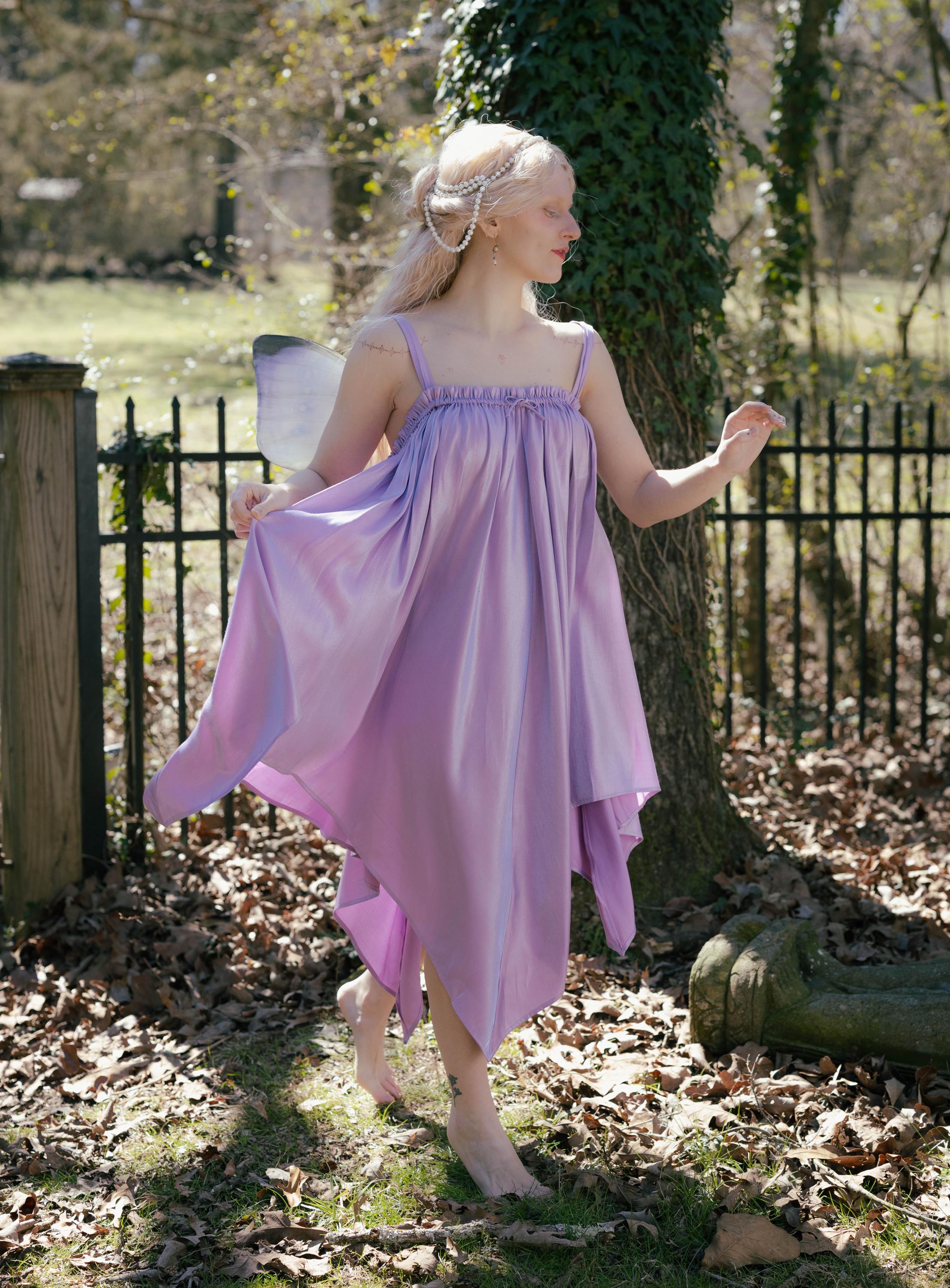 アバンチュウム Dot tulle & ribbon satinbabydoll アバンチュウム Dot tulle & ribbon satinbabydoll