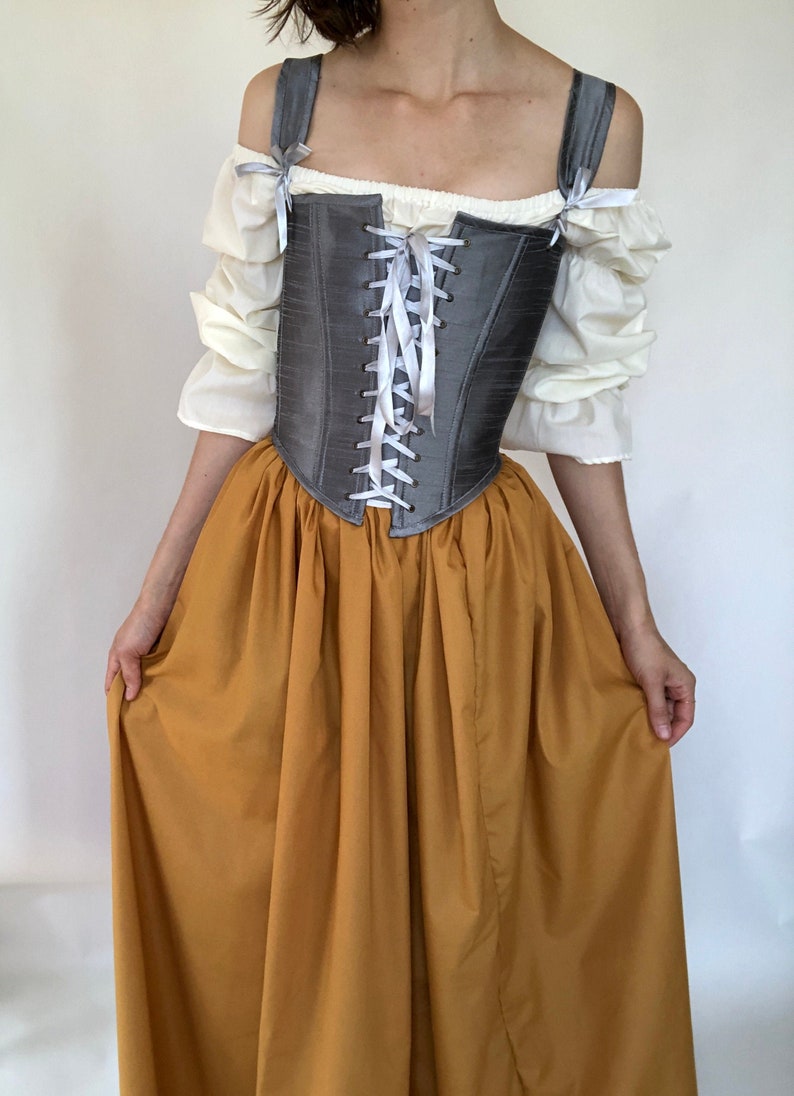Renaissance Skirt Historical Skirt Gathered Maxi Skirt in - Etsy
