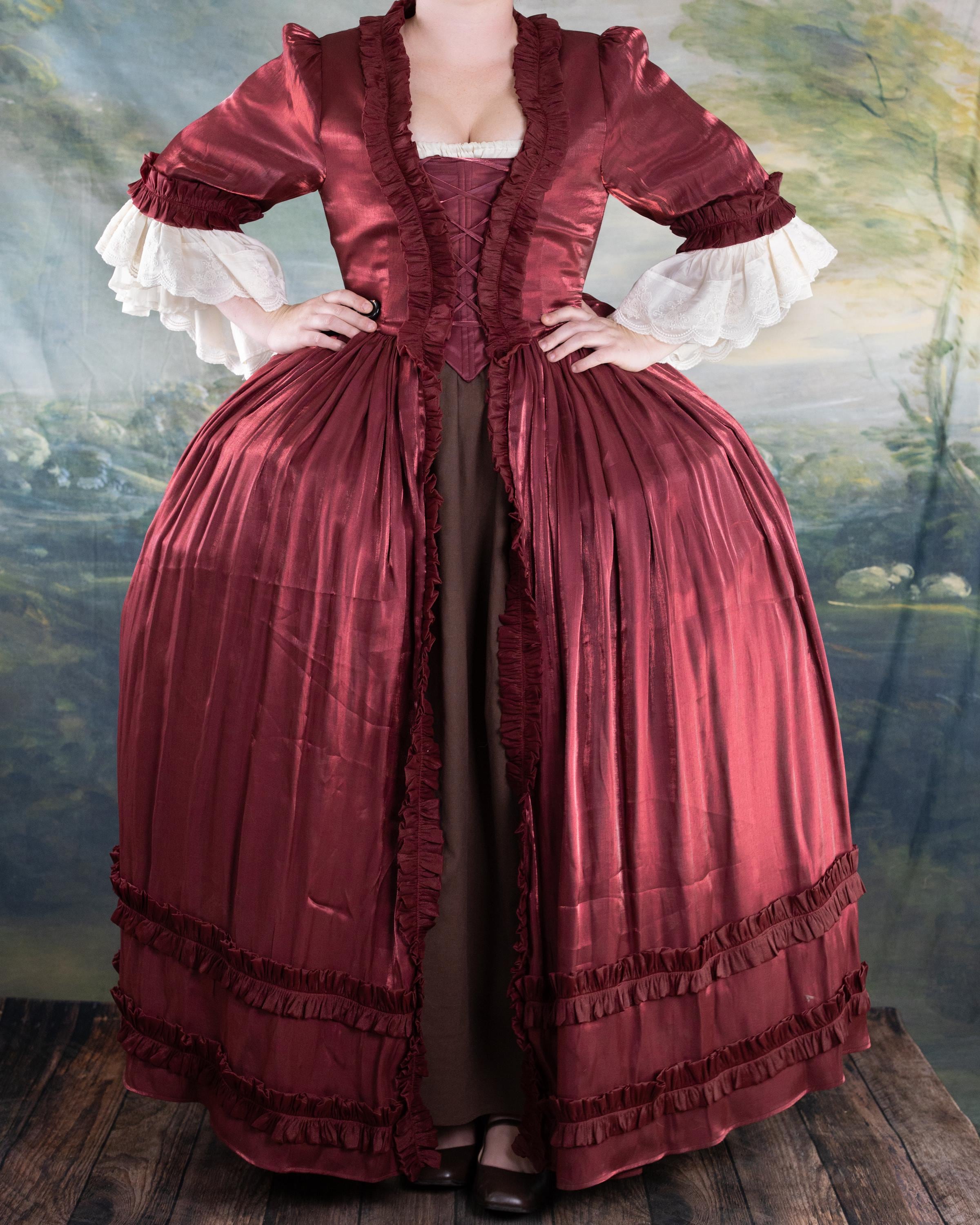long red maxi dress with sleeves Coraline Sleeve - US 12 Size:7Y Print_Heritage or graduations Wedding Dress Rental |