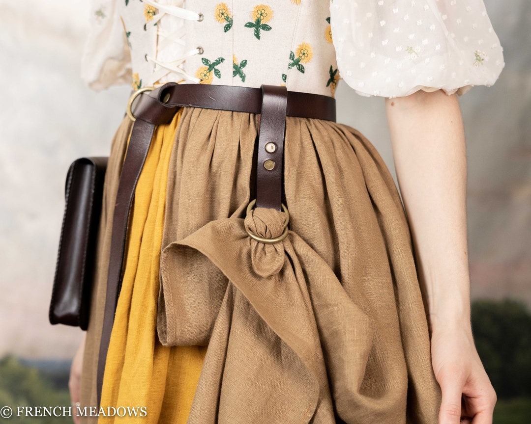 Leather Skirt Hikes for Renaissance Medieval Viking Belts for Renaissance Faire LARP Cosplay Costumes Full Grain Leather belt NOT Included Etsy