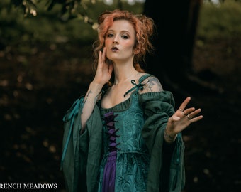 Handmade Winnifred Sanderson Costume Corset Dress: Green Velvet Hocus Pocus  Halloween - Etsy Israel