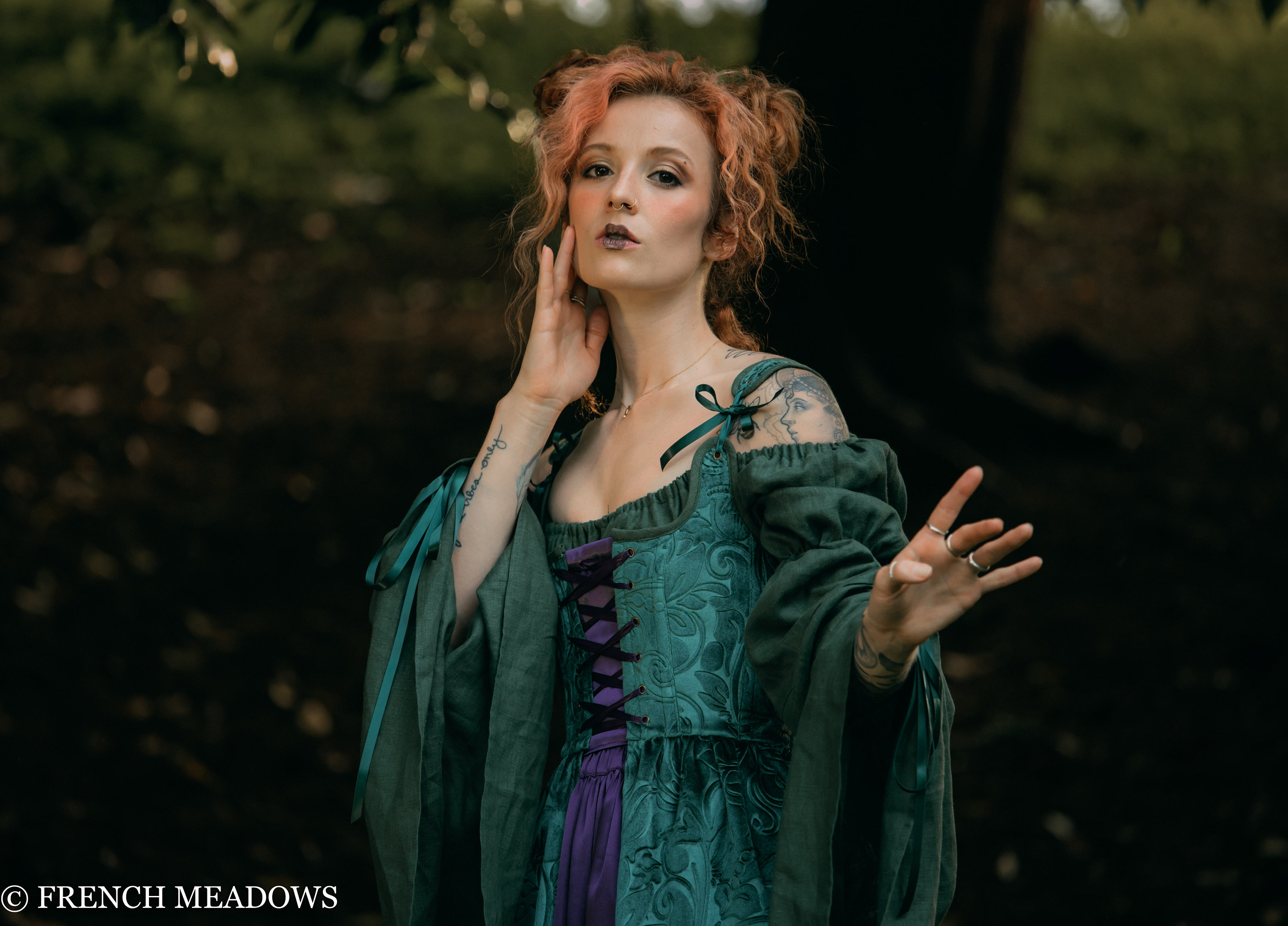 Green Velvet Corset Dress - Etsy