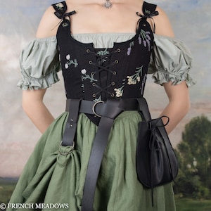 Skirt Hikes for Renaissance, Medieval, and Viking Belts for Renaissance Faire, LARP, Cosplay Costumes Vegan Leather Belt NOT Included image 2