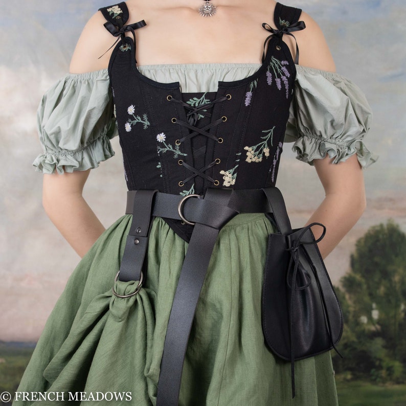 Skirt Hikes for Renaissance, Medieval, and Viking Belts for Renaissance Faire, LARP, Cosplay Costumes Vegan Leather Belt NOT Included image 2