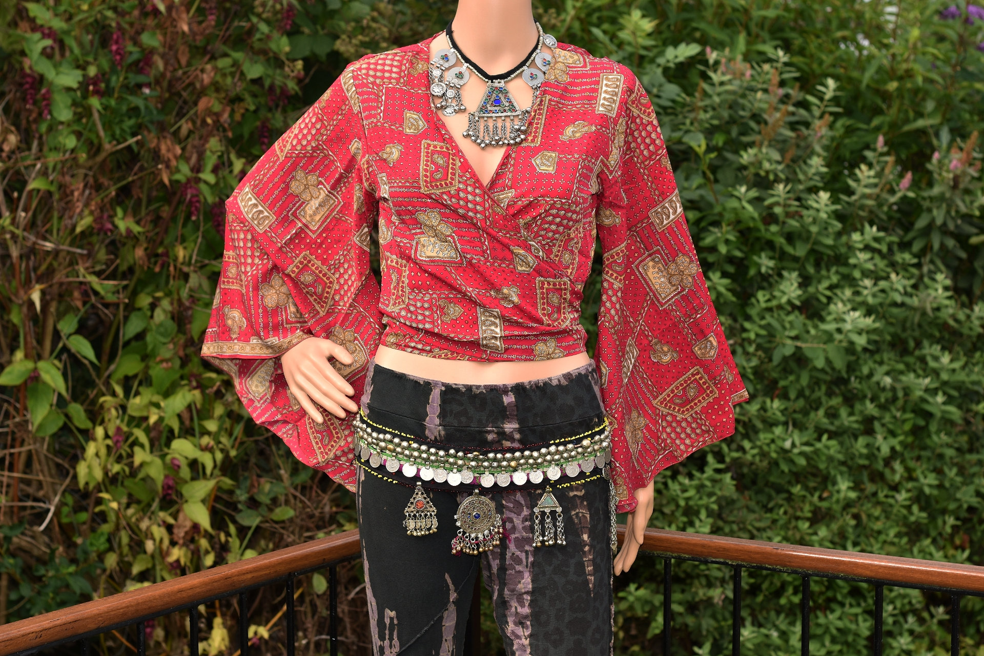 Sari Wrap Top - Etsy