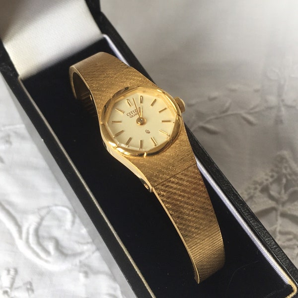 Vintage Citizen Ladies Gold Tone Cocktail  / Dress Watch.