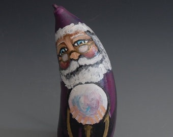 Hand Painted Gourd Art Wizard