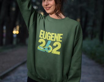 Sudadera para el maratón Eugene 26.2: Forest Green Runner Apparel