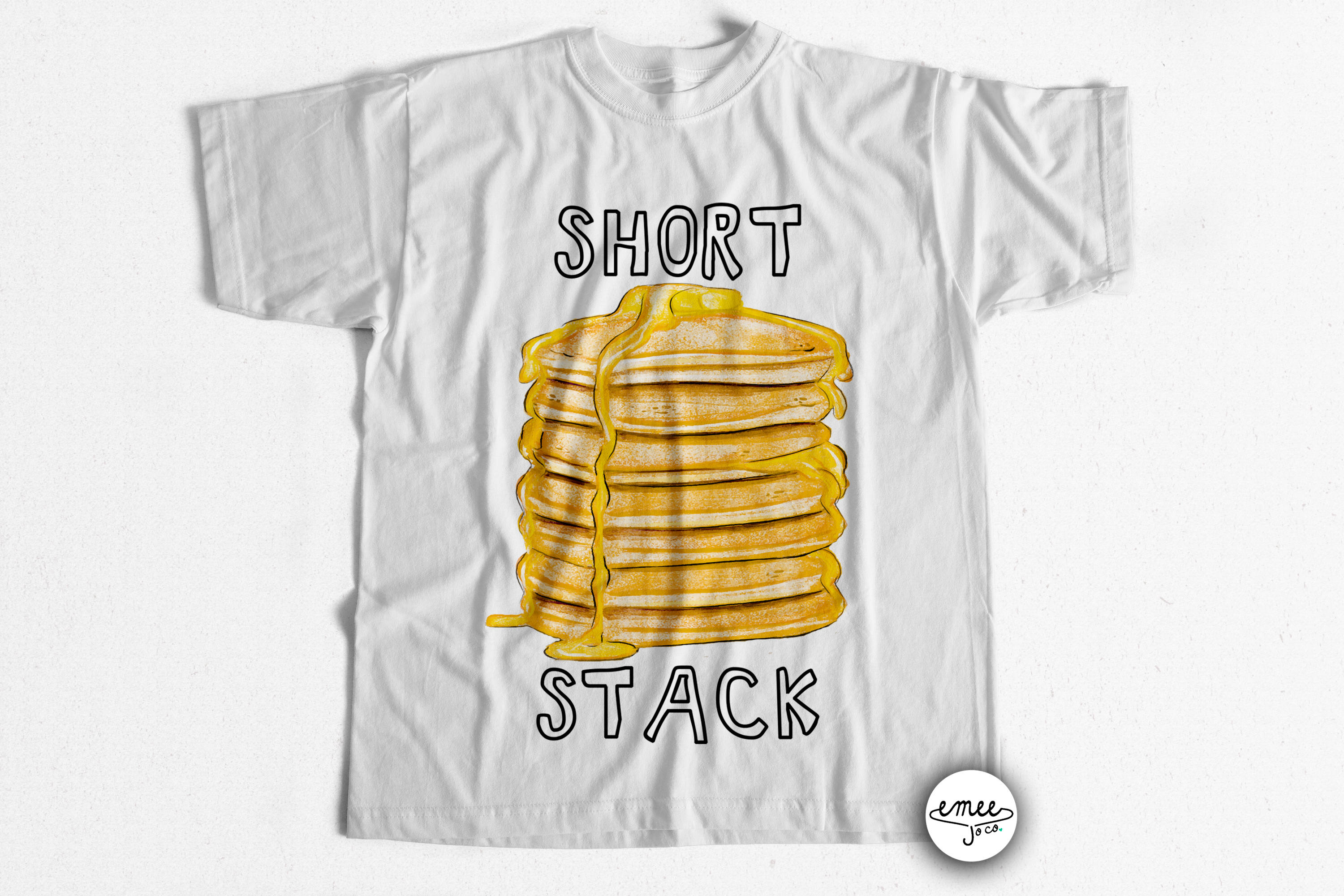 Short Stack Shirt Foodie Shirt Pancake Shirt Pancake Clothing Etsy