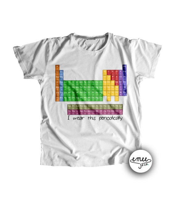 I Wear This Periodically Science Baby Clothes Science Baby Etsy
