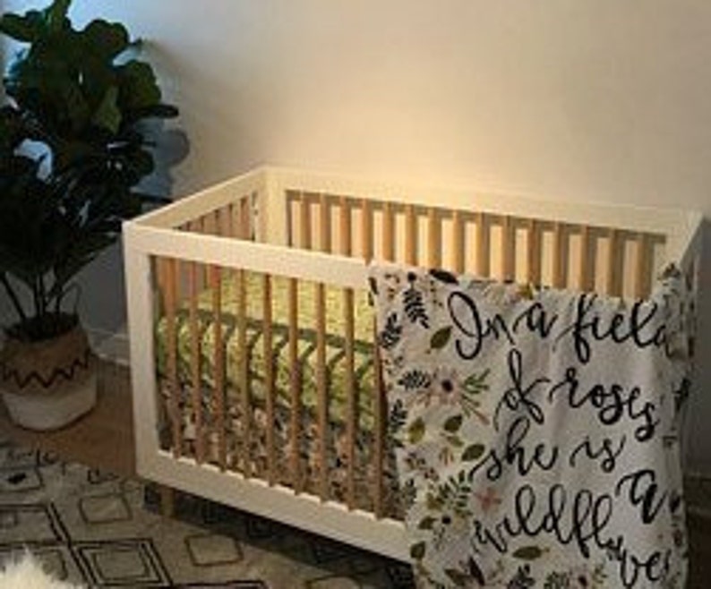 She Is A Wildflower Fl Crib Bedding Blush And Olive - Olive Green Baby Boy Bedding She Is A Wildflower Fl Crib Bedding Blush And Olive - Olive Green Baby Boy Bedding