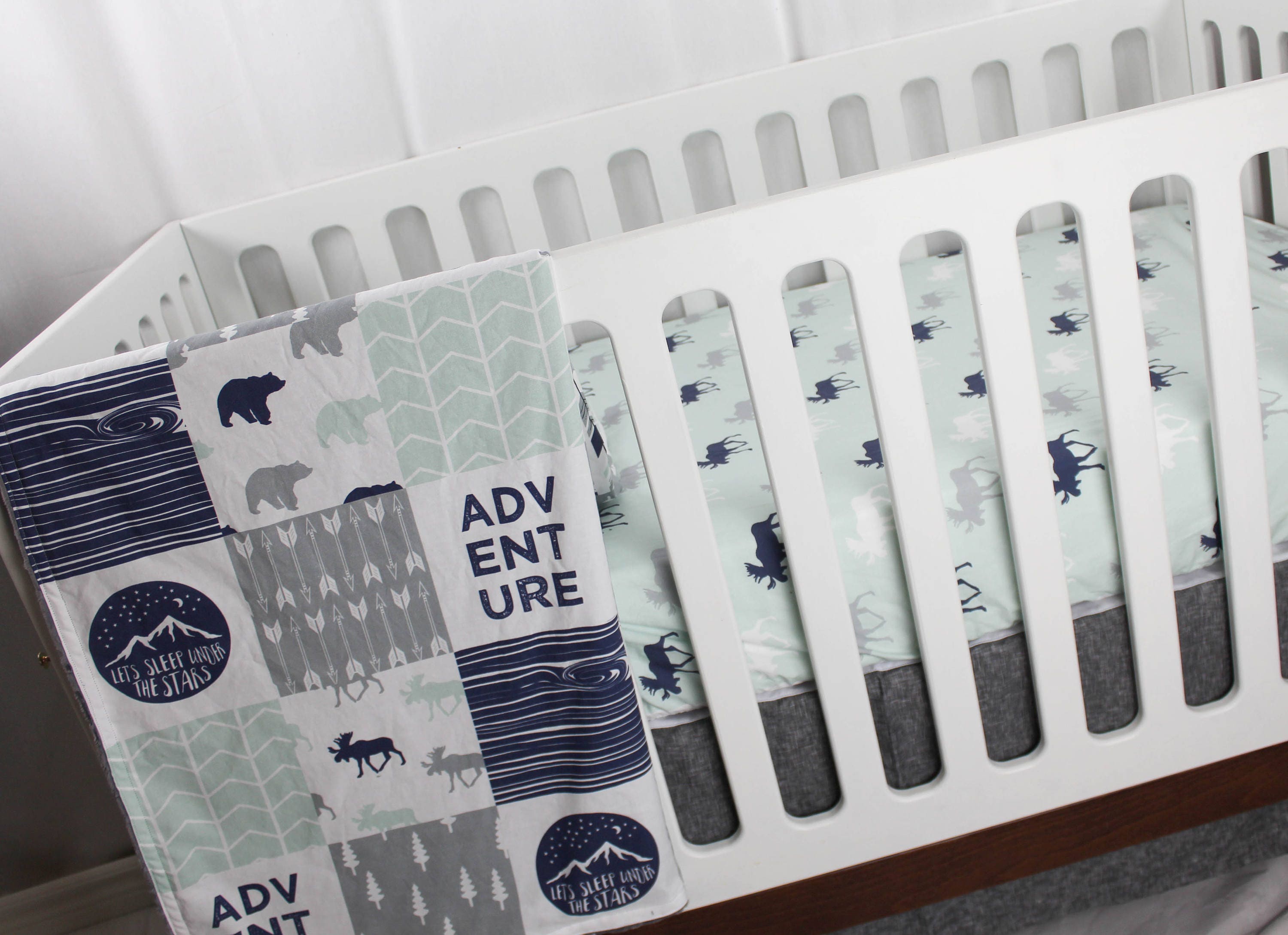 adventure nursery bedding