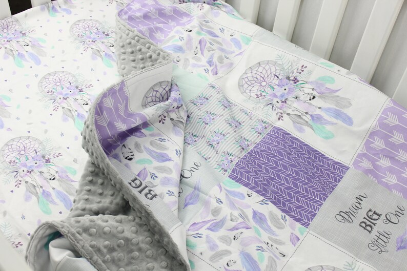 light purple crib bedding