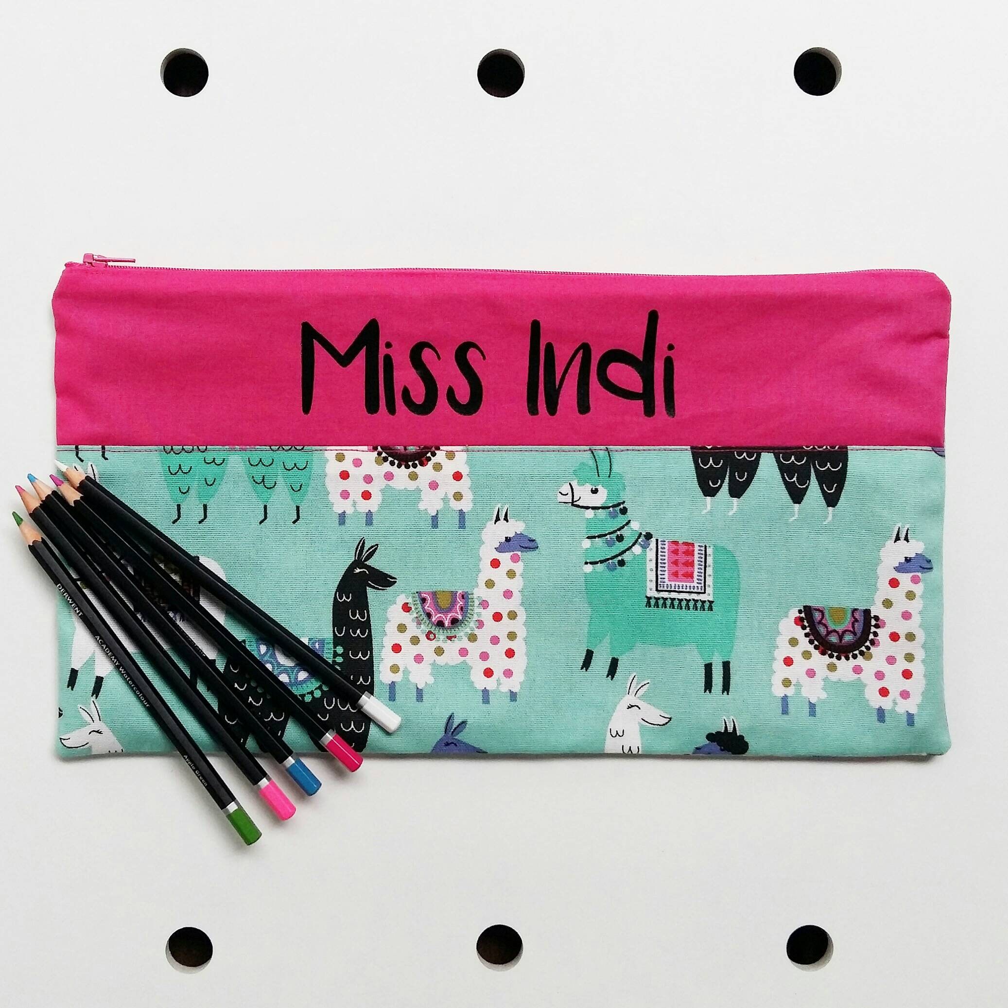 Kids Pencil Case Personalised Pencil Case School Supplies Etsy