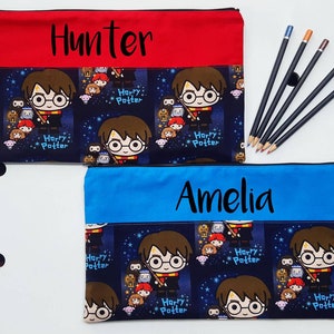 Harry Potter Pencil Case School Supplies Set ~ Deluxe Harry Potter Pencil  Holder Box with Pen and Magic Activity Kit, Office Supplies, Gifts