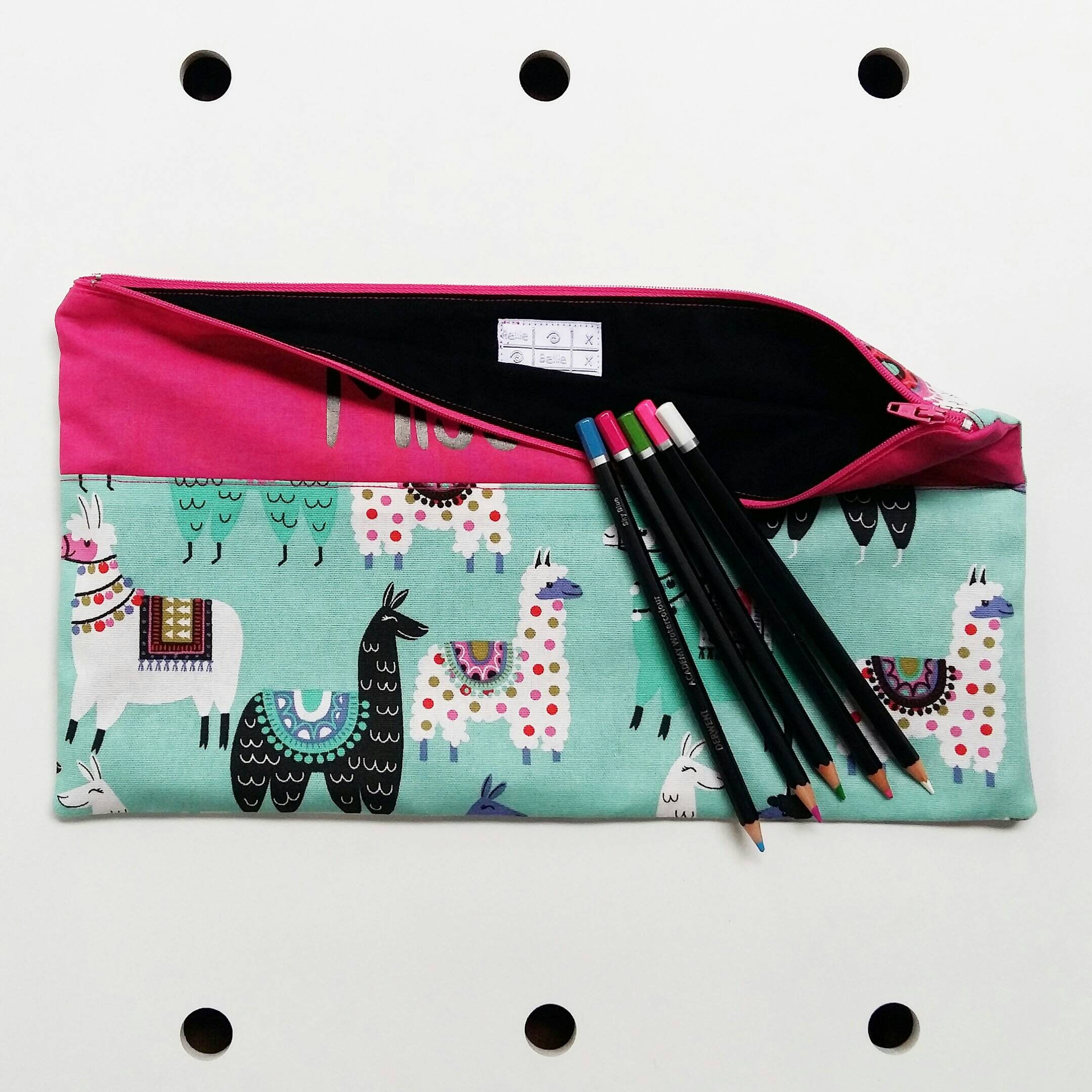 Kids Pencil Case Personalised Pencil Case School Supplies Etsy