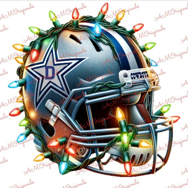 Dallas Cowboys Christmas Lights Etsy