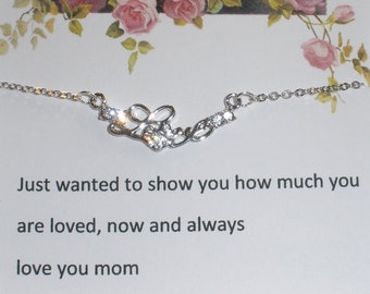 Gift for Mom, Mothers Day Gift, Gift for New Mom, New Mom Gift, Gift for Mother, Saying Gift, Chain Necklaces, Sister Gift, Girlfriend Gift