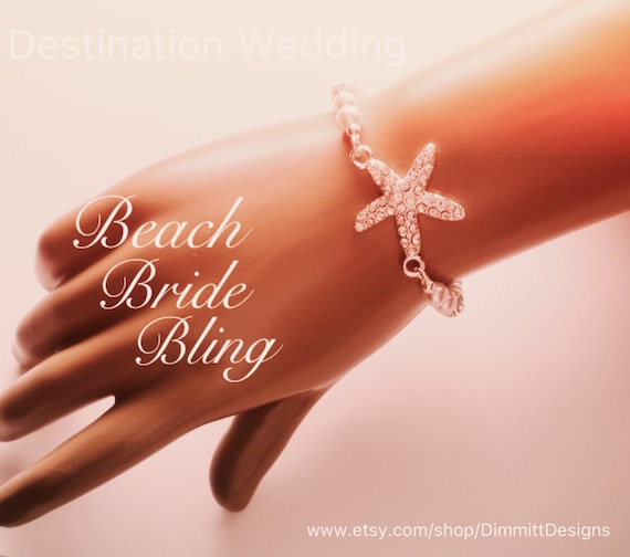 Beach bridal sale jewelry