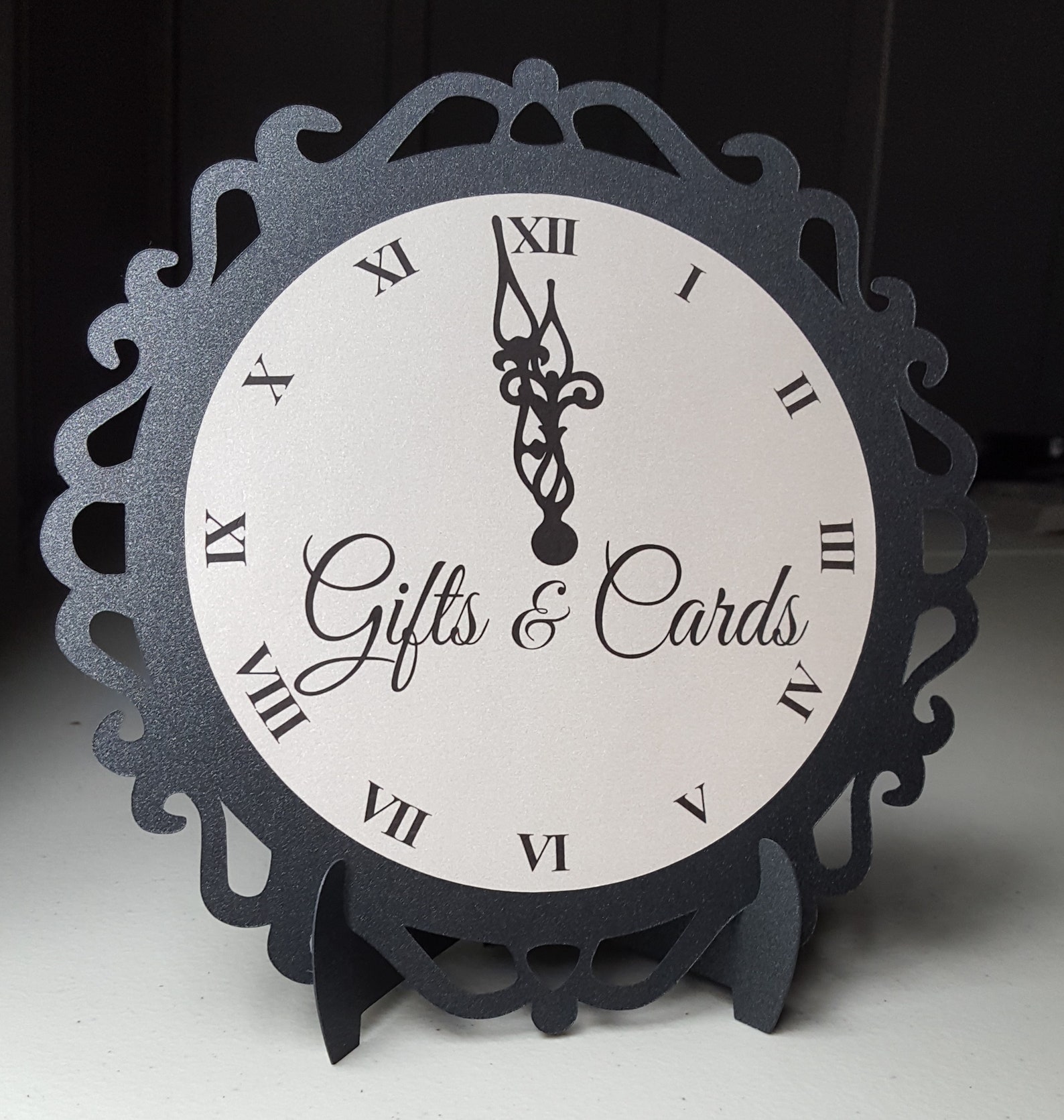 New Year's Eve Wedding Clock Table Numbers NYE Wedding Etsy