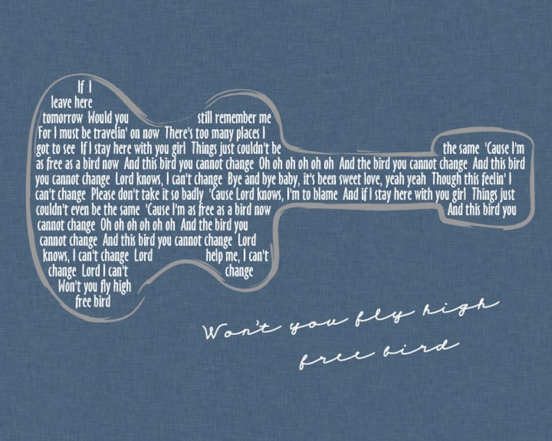 words to freebird words to freebird