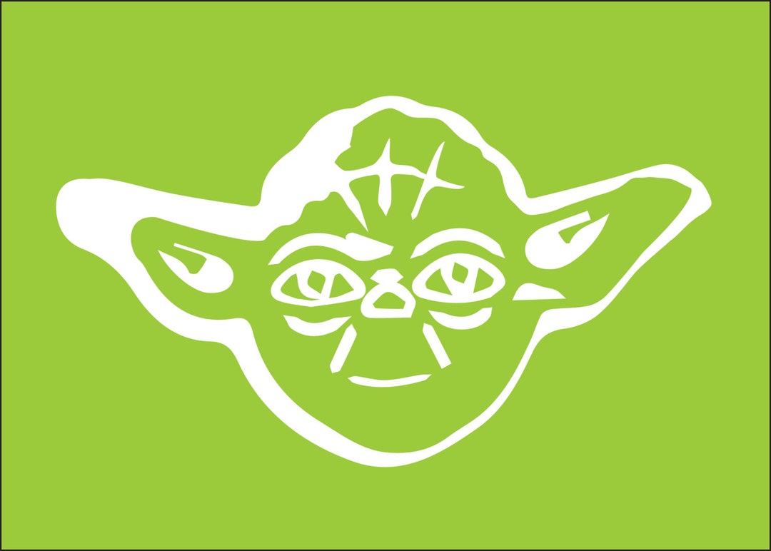 yoda head outline