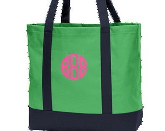 Monogrammed Tote Bag
