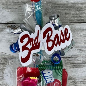 Softball 3rd Base, Softball Girl, Softball Favors, Softball Game Day, Softball Gift Bags, Softball Gift Ideas, Softball Gift for Coaches