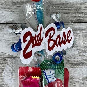 Softball 2nd Base, Softball Girl, Softball Favors, Softball Game Day, Softball Gift Bags, Softball Gift Ideas, Softball Gift for Coaches