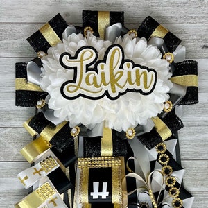 Homecoming Mums Personalized, Senior Homecoming Mums, High School Mums, Texas Homecoming Mum, Texas Mums, Freshman Mum, Football Mums