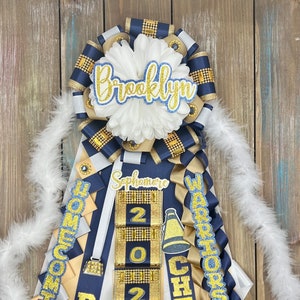 HOCO Mums, Homecoming Junior, Texas Homecoming Mums, Senior Homecoming Mums, Homecoming Mum Freshman, Homecoming Mum Green, Mum Gifts