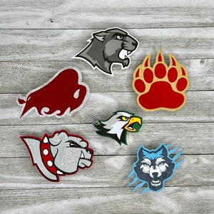 Mascot Custom Homecoming Mums Cutouts, Mascot Hoco Cutouts, Mascot Homecoming Charms, Mascot Supplies, Mascot Trinkets