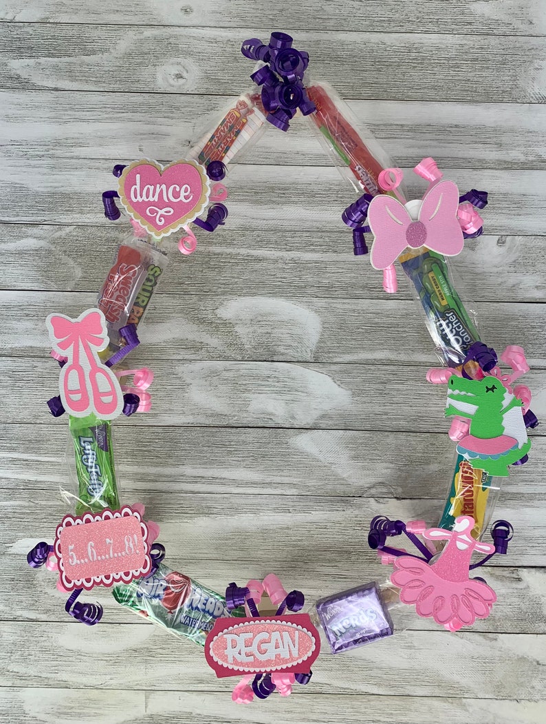 Ballet Recital Gift, Dance Recital Gift for Little Girl, Dance Recital Candy Bouquet, Senior Recital Flower Gift, Dance Teacher Gift image 8