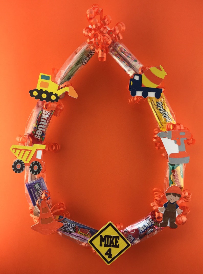 Construction Party Favors Construction 1st Birthday Lei Construction First Birthday Construction Favors Construction Birthday