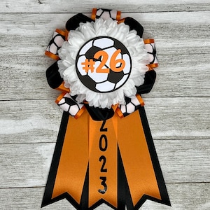 Soccer Mom Senior Night Gift, Senior Soccer Player Gift, Personalized Soccer Awards Banquet Gift, Senior Night Soccer Button, Soccer Dad