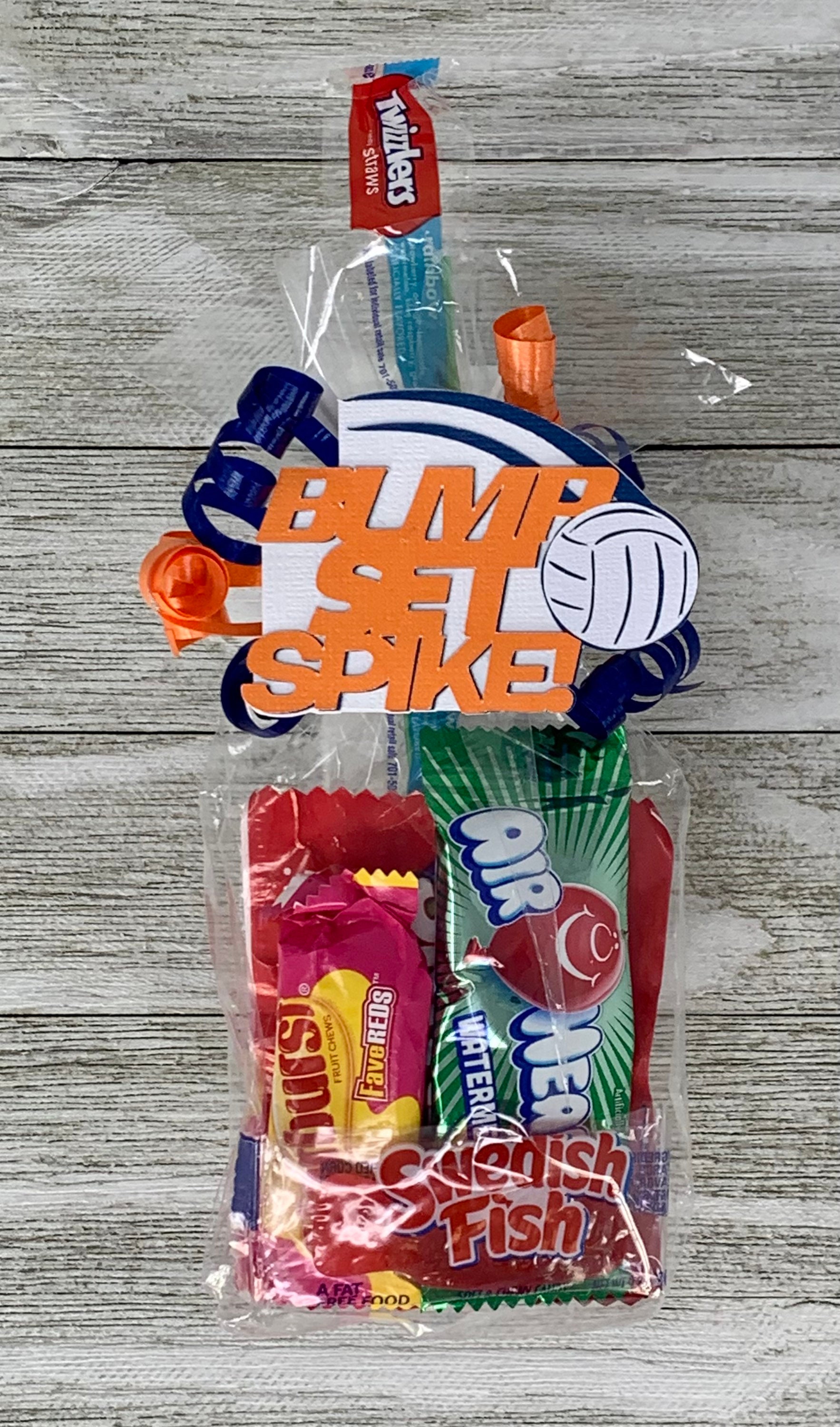 Volleyball Treat Bag Volleyball Team Gift Volleyball Squad Etsy España