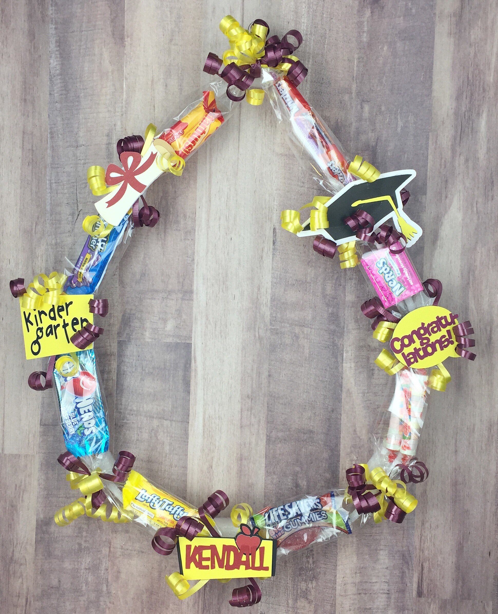 Graduation Lei Leis Candy Kindergarten Graduation Candy Etsy