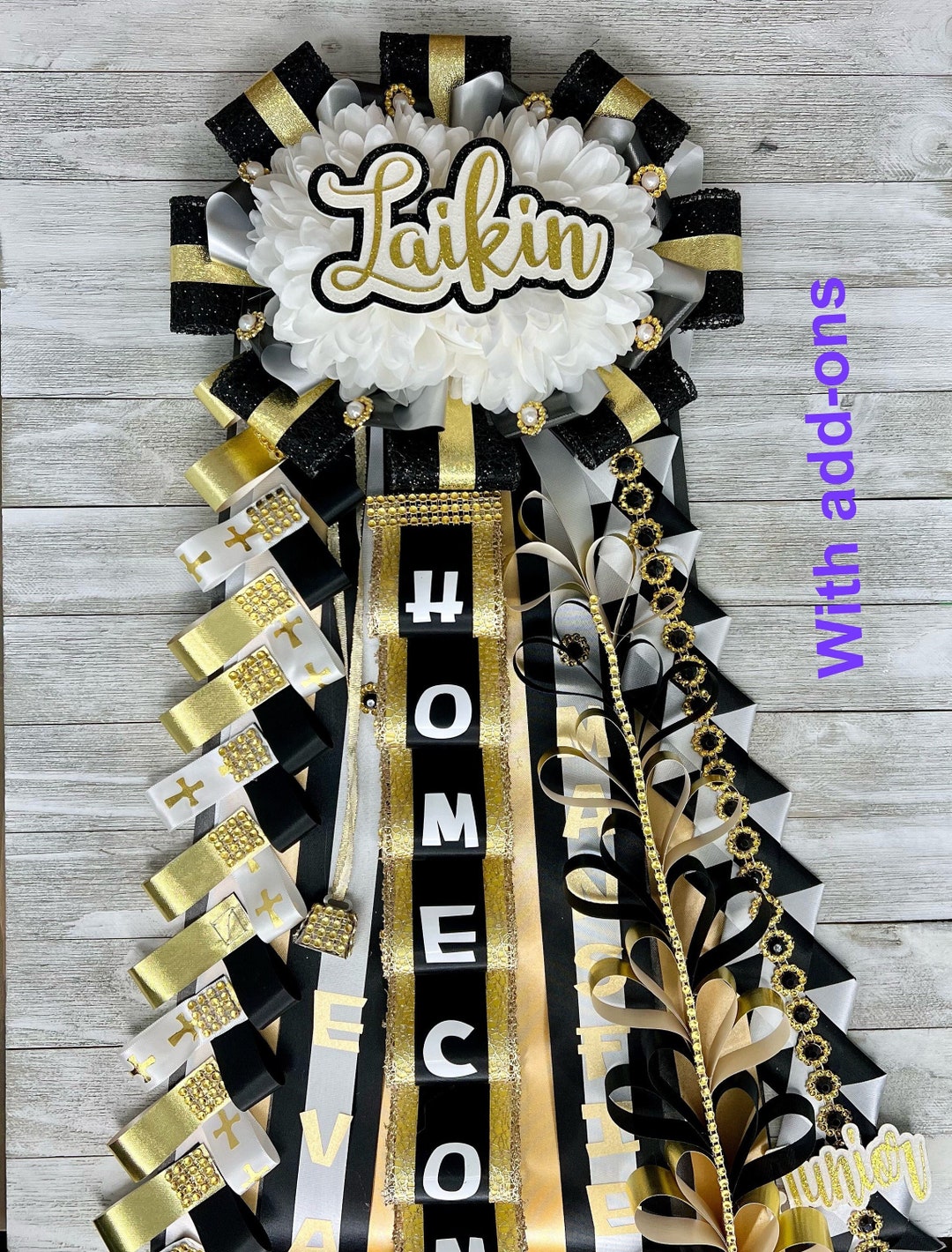 Mums Personalized, Senior Mums, High School Mums