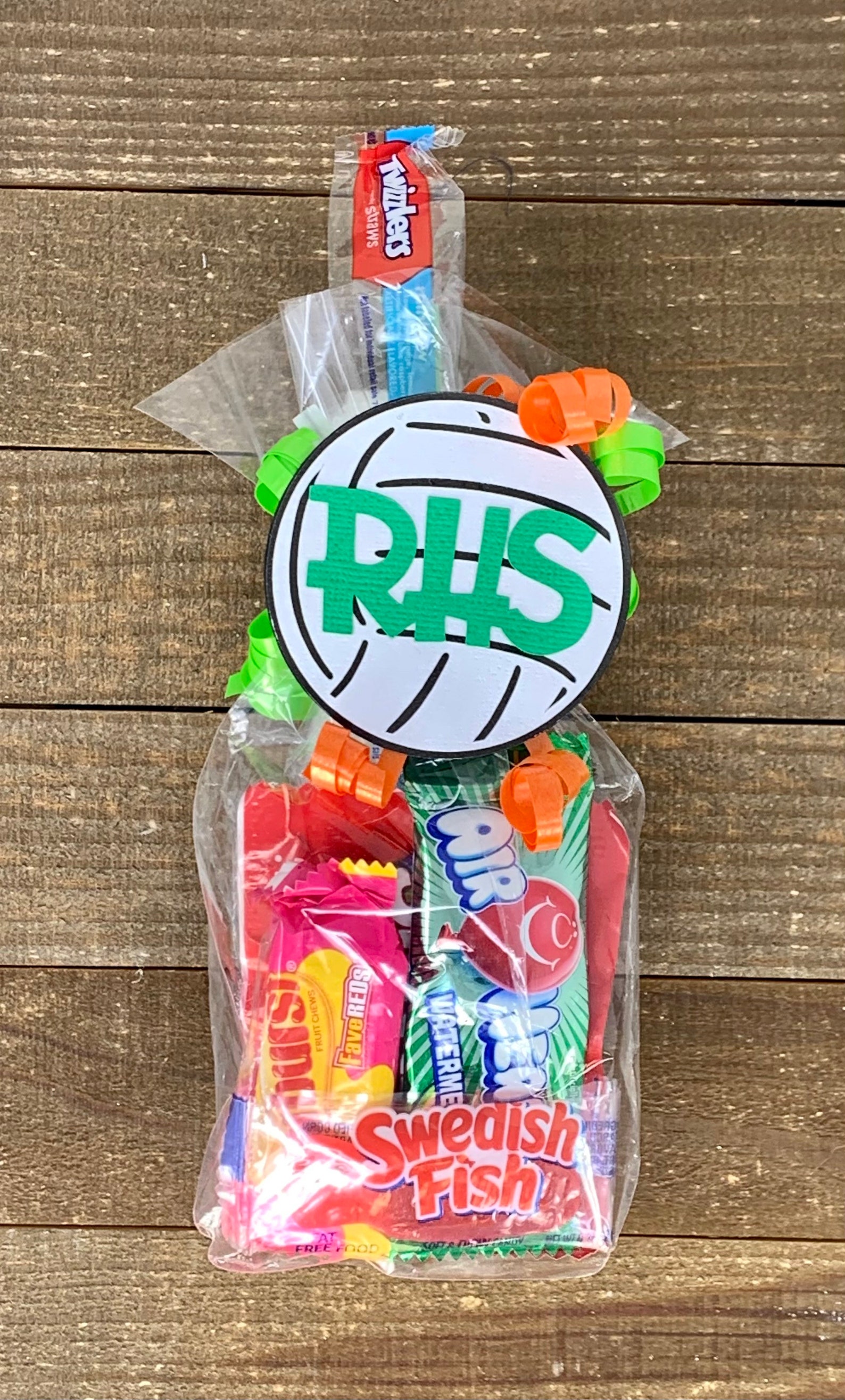 Volleyball Treat Bag Volleyball Team Gift Volleyball Squad Etsy España
