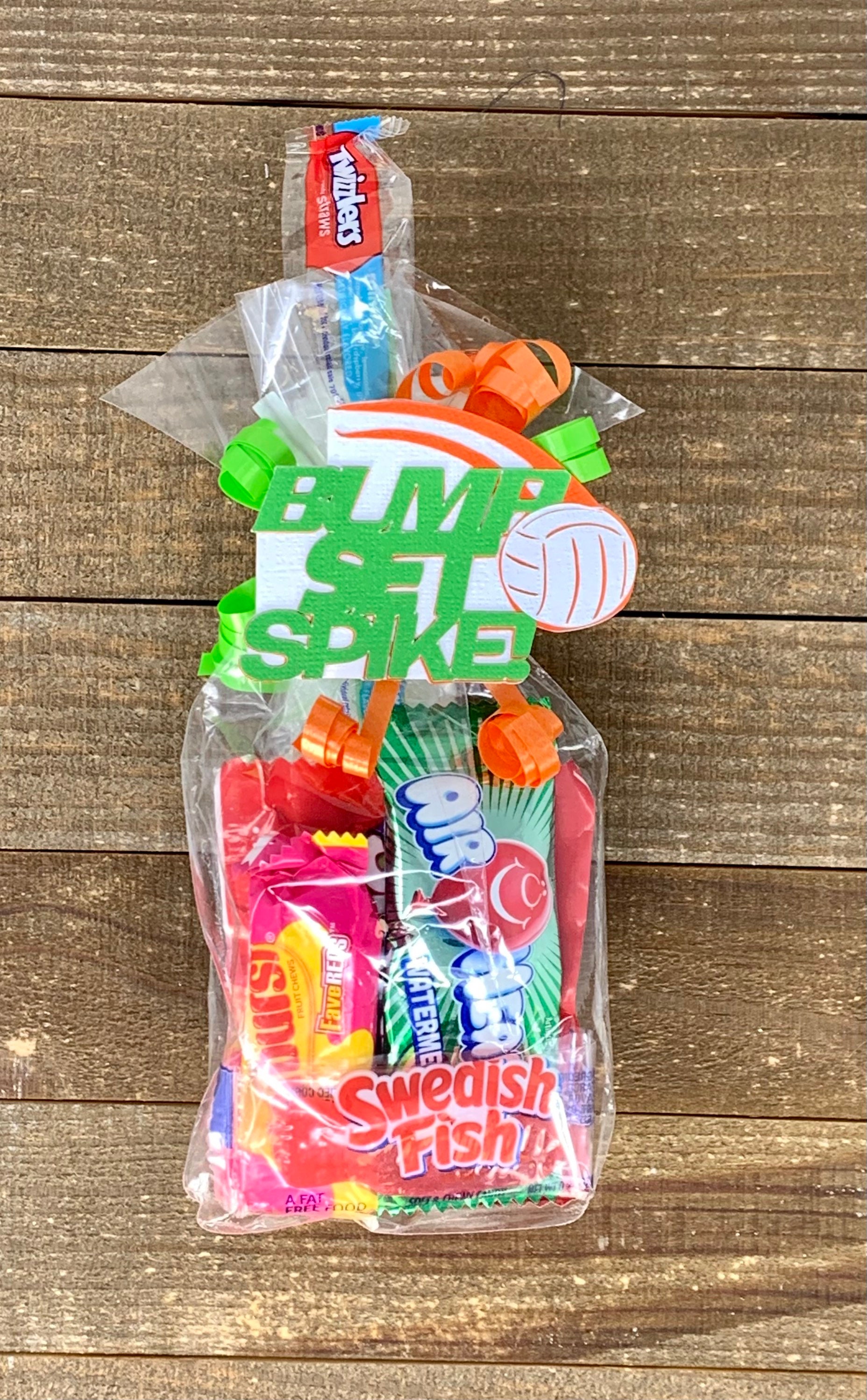 Volleyball Treat Bag Volleyball Team Gift Volleyball Squad Etsy
