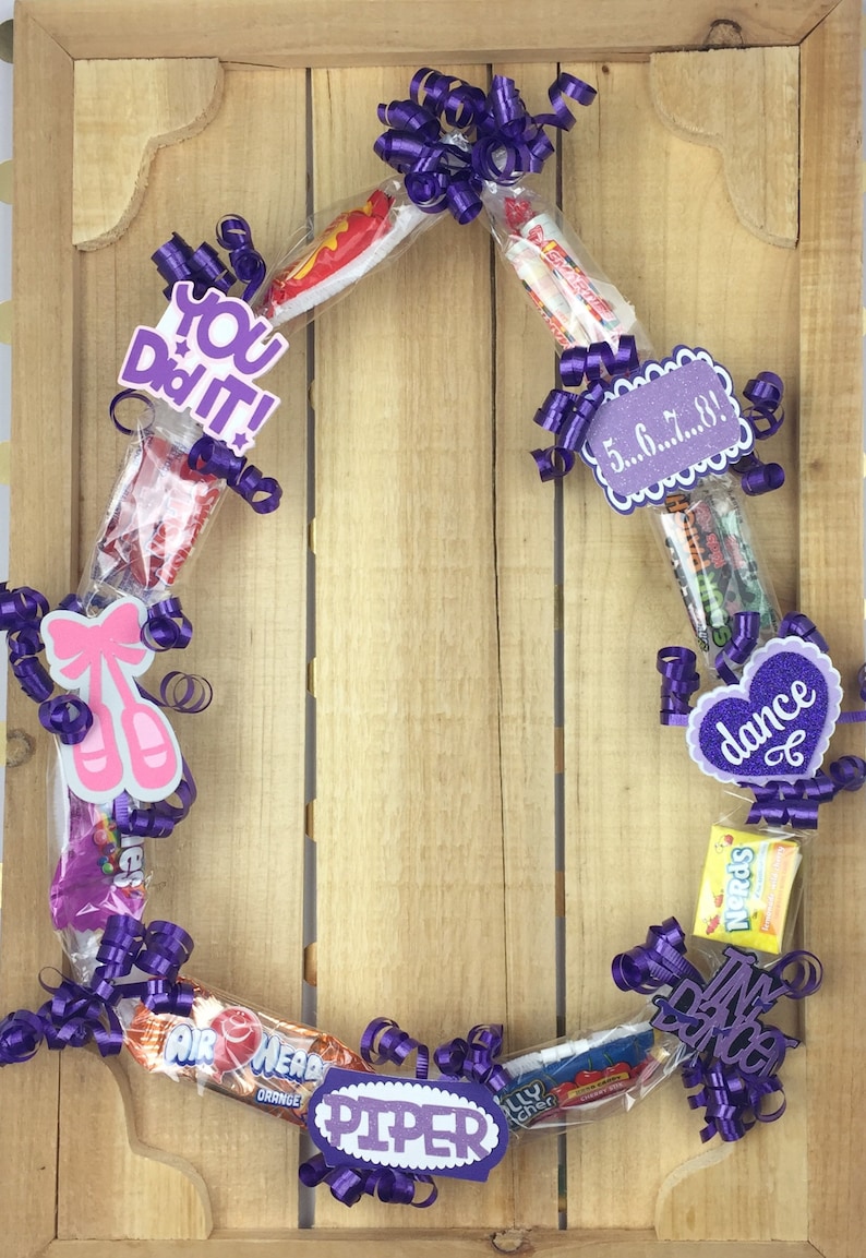 Ballet Recital Gift, Dance Recital Gift for Little Girl, Dance Recital Candy Bouquet, Senior Recital Flower Gift, Dance Teacher Gift image 5