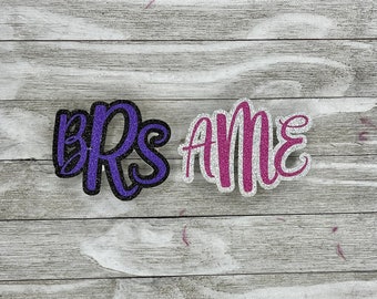 Monogram Custom Homecoming Mums Cutouts, Monogram Hoco Cutouts, Monogram Homecoming Charms, Homecoming Supplies, Monogram Trinkets