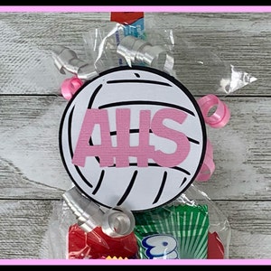 Volleyball Gift for Girls, Volleyball Gift for Boys, Volleyball Goodie Bags, Volleyball Party Favors, Volleyball Senior Gift, Volleyball Tag